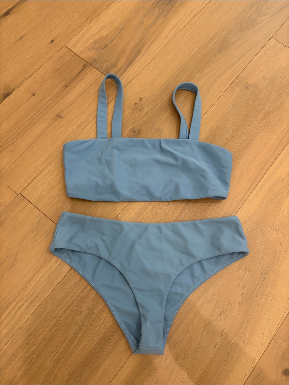 Mikoh Light Blue Two-Piece Bikini Set